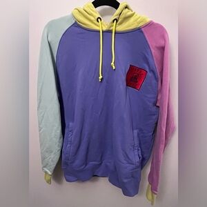 Teddy Fresh Men's Sweater in Purple, Pink, and Light Blue